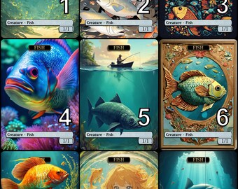 Forgetful Fish Custom Deck - Etsy