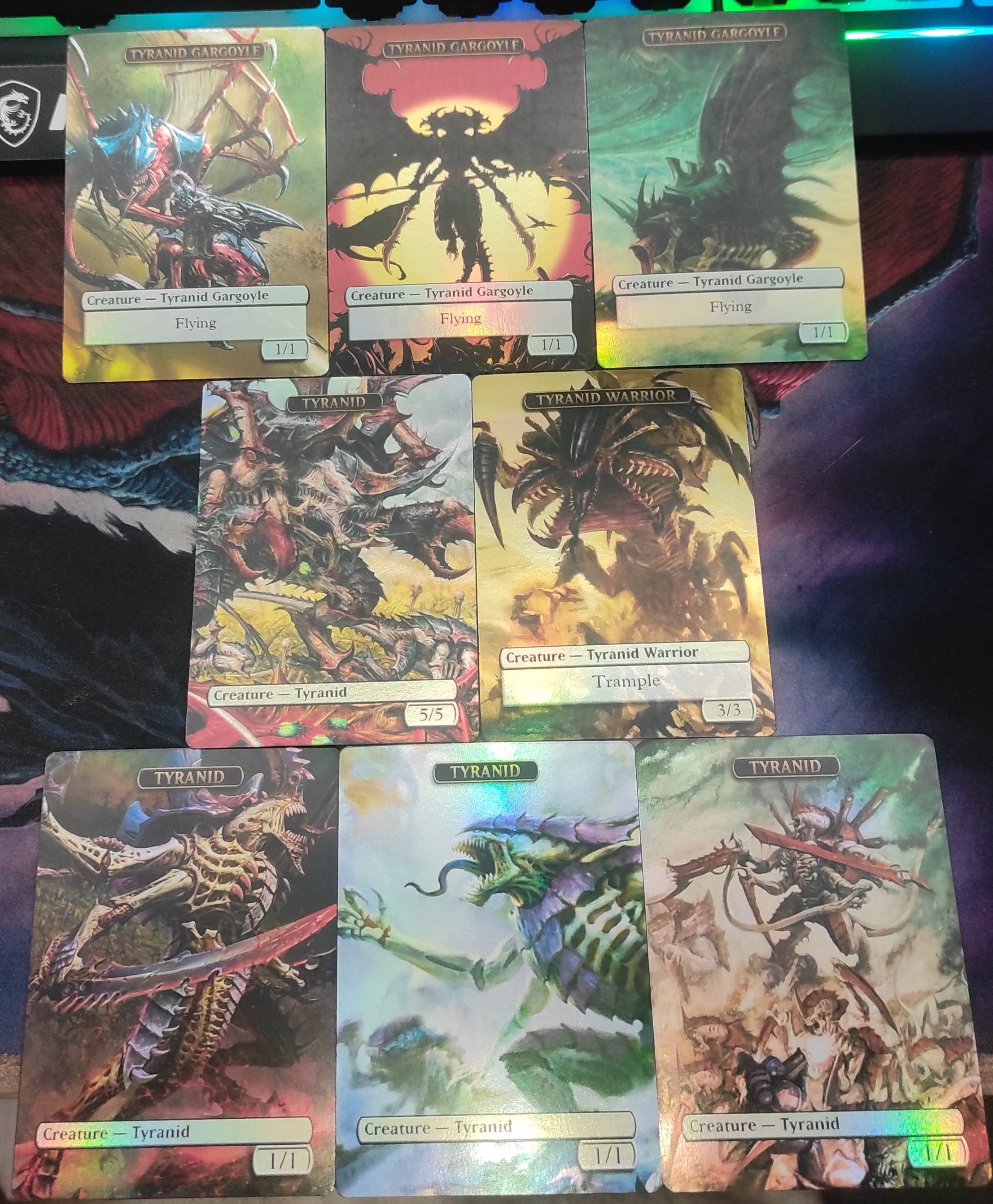 tyranid mtg cards Amazon.com: Magic: The Gathering Universes Beyond: Warhammer 40,000  Commander Deck – Tyranid Swarm : Toys & Games main image 1