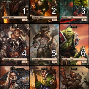 1228 激レア 《オークの軍旗 mtg Lea アルファ α