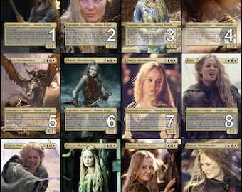 mtg eowyn commander deck Eowyn, the Shieldmaiden LotR HUMAN TRIBAL Magic Custom D CommanderComplete Deck Eowyn shieldmaiden, Commander |