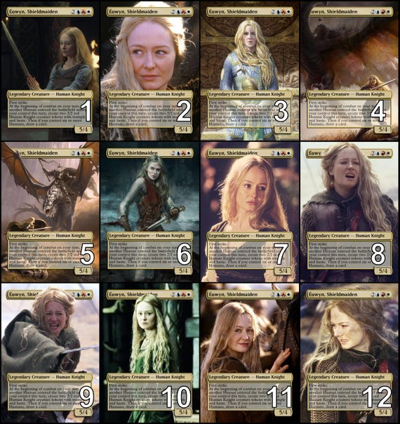 eowyn mtg commander deck Magic The Gathering: Lorwyn Eclipsed Commander Deck – Double Infinity Gaming