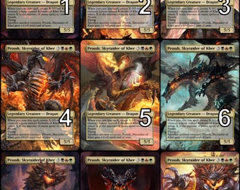 mtg prossh commander deck Playmat - Magic the Gathering 24