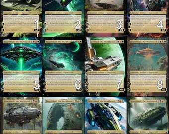 Arte alternativo para la ficha Hearthhull, la Semilla del Mundo de MtG // ¡Elige el arte! - Para jugadores de EDH, Commander, Cube Draft y MtG casuales.