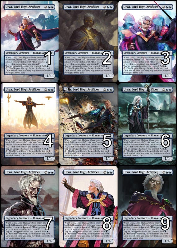 all urza cards mtg Game Crave Tournament Store - Urza, Chief Artificer (BRC-049) main image 1