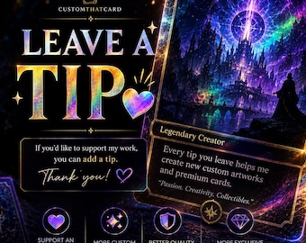 Support / Tip Jar – Thank you!