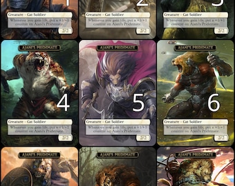 mtg cards like ajani's pridemate token Magic | Custom Retro Style Arahbo Roar of the World and other lifegain or cat themed decks. Magic The Gathering - Foundations