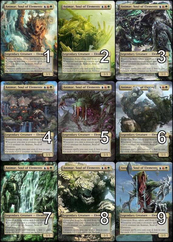 mtg animar commander deck Animar, Soul of Elements EDH Pre-built Ready-to-Play Magic Temur Alt From the Commander set. Animar, Soul of Elements -