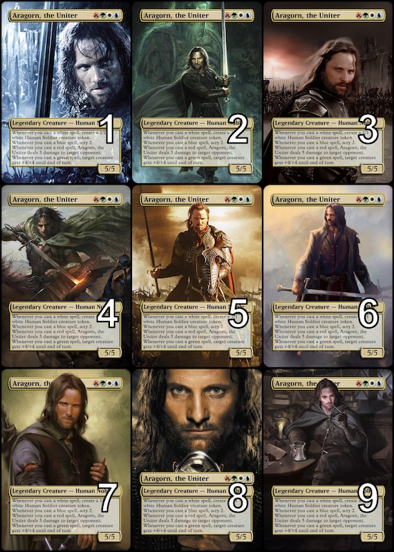 mtg card set The Lord of the Rings: Tales of Middle-earth Available Now