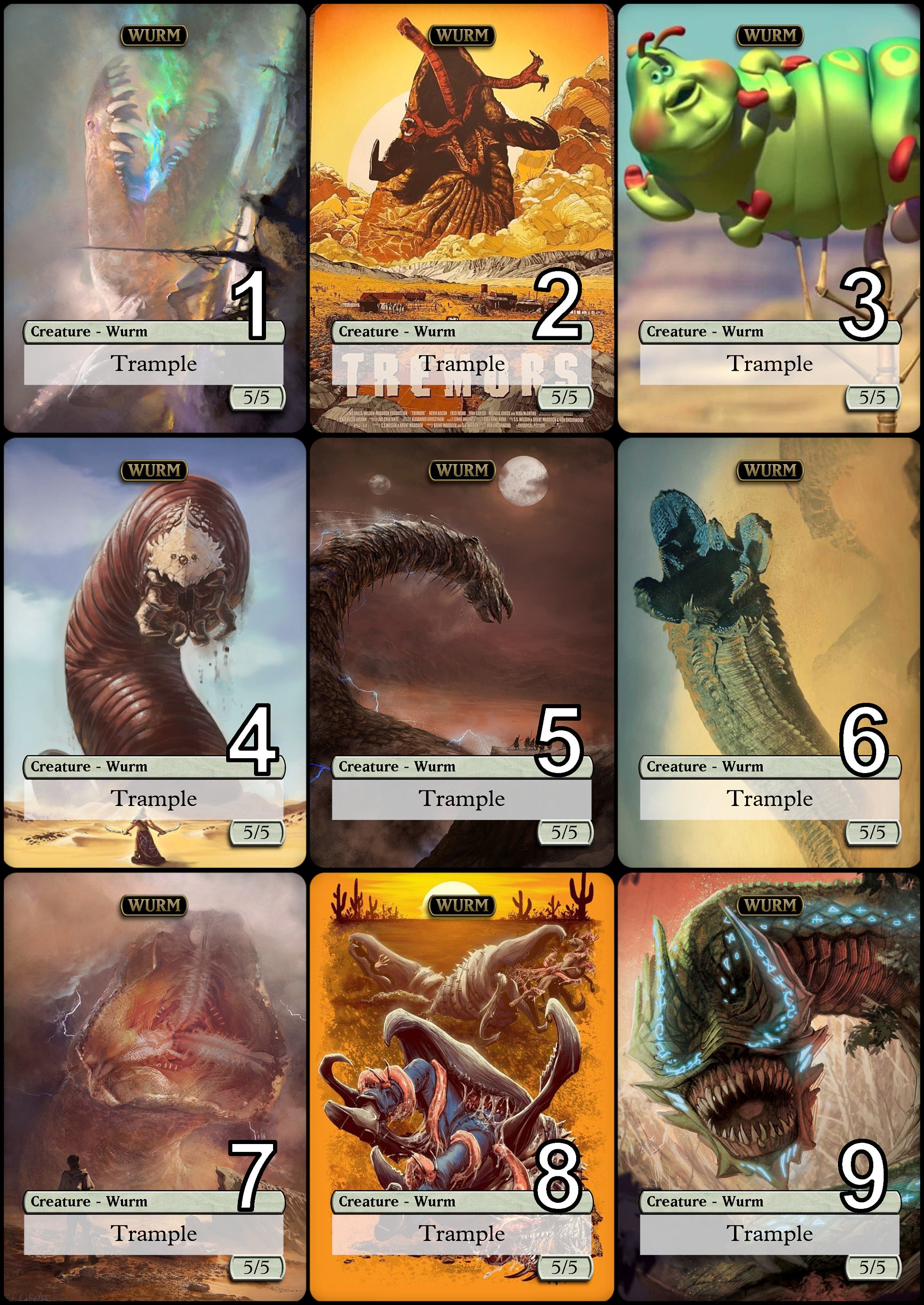 Mtg Wurm Commander Deck - Etsy Mtg Wurm Commander Deck - Etsy