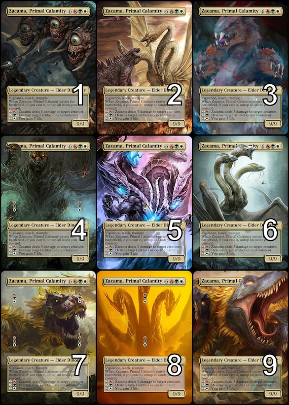 mtg zacama primal calamity commander deck Zacama, Primal Calamity