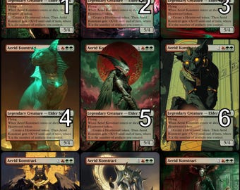 MtG エアリッド・コンストラリ トークン 別イラスト版 // イラストを選ぼう！ - EDH、統率者戦、キューブドラフト、カジュアルMtGプレイヤー向け