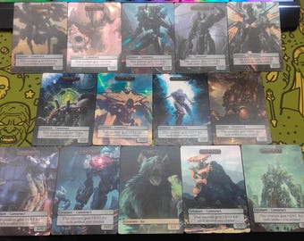 MtG ウルザズ・サーガ用構築物 0/0 トークン 別バージョンアート