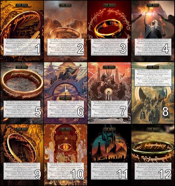Mtg the Ring Emblem Token Alternative Art // Choose the Art! - for EDH, Commander, Cube Draft and Casual Mtg Player - Etsy Mtg the Ring Emblem Token Alternative Art // Choose the Art! - for EDH, Commander, Cube Draft and Casual Mtg Player - Etsy