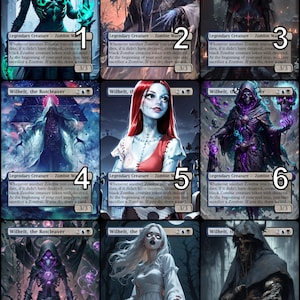 MtG Wilhelt, el arte alternativo del token Rotcleaver // ¡Elige el arte! - Para EDH, Commander, Cube Draft y Casual MtG Player
