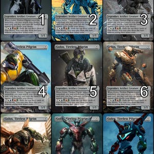 MtG Golos, Tireless Pilgrim Token Alternative Art // Choose the Art! - For EDH, Commander, Cube Draft and Casual MtG Player