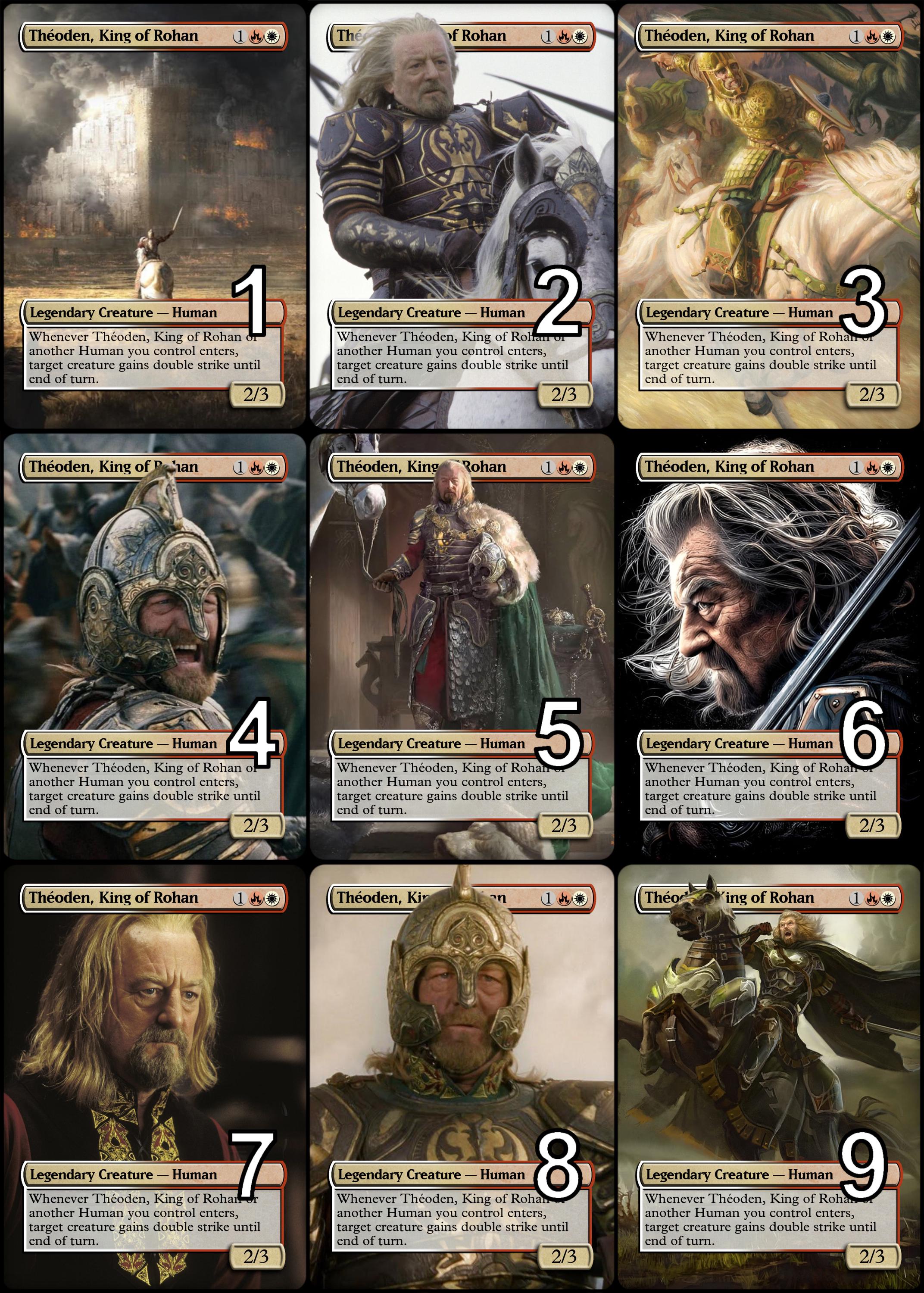 theoden mtg card Thoden, King of Rohan (ZHS)