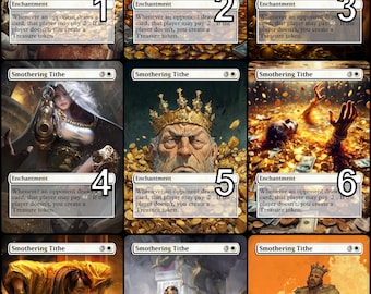 MtG Smothering Tithe Token Alternative Art // Choose the Art! - For EDH, Commander, Cube Draft and Casual MtG Player