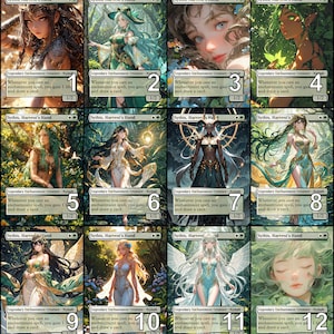 MtG Sythis, Harvest's Hand Token Alternative Art // Choose the Art! - For EDH, Commander, Cube Draft and Casual MtG Player