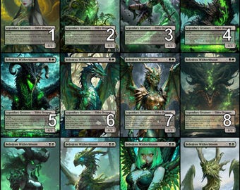 MtG Beledros Witherbloom Token Alternative Art // Choose the Art! - For EDH, Commander, Cube Draft and Casual MtG Player