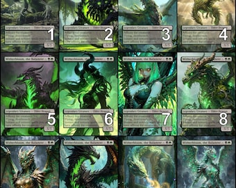 MtG Witherbloom, the Balancer Token Alternative Art // Choose the Art! - For EDH, Commander, Cube Draft and Casual MtG Player