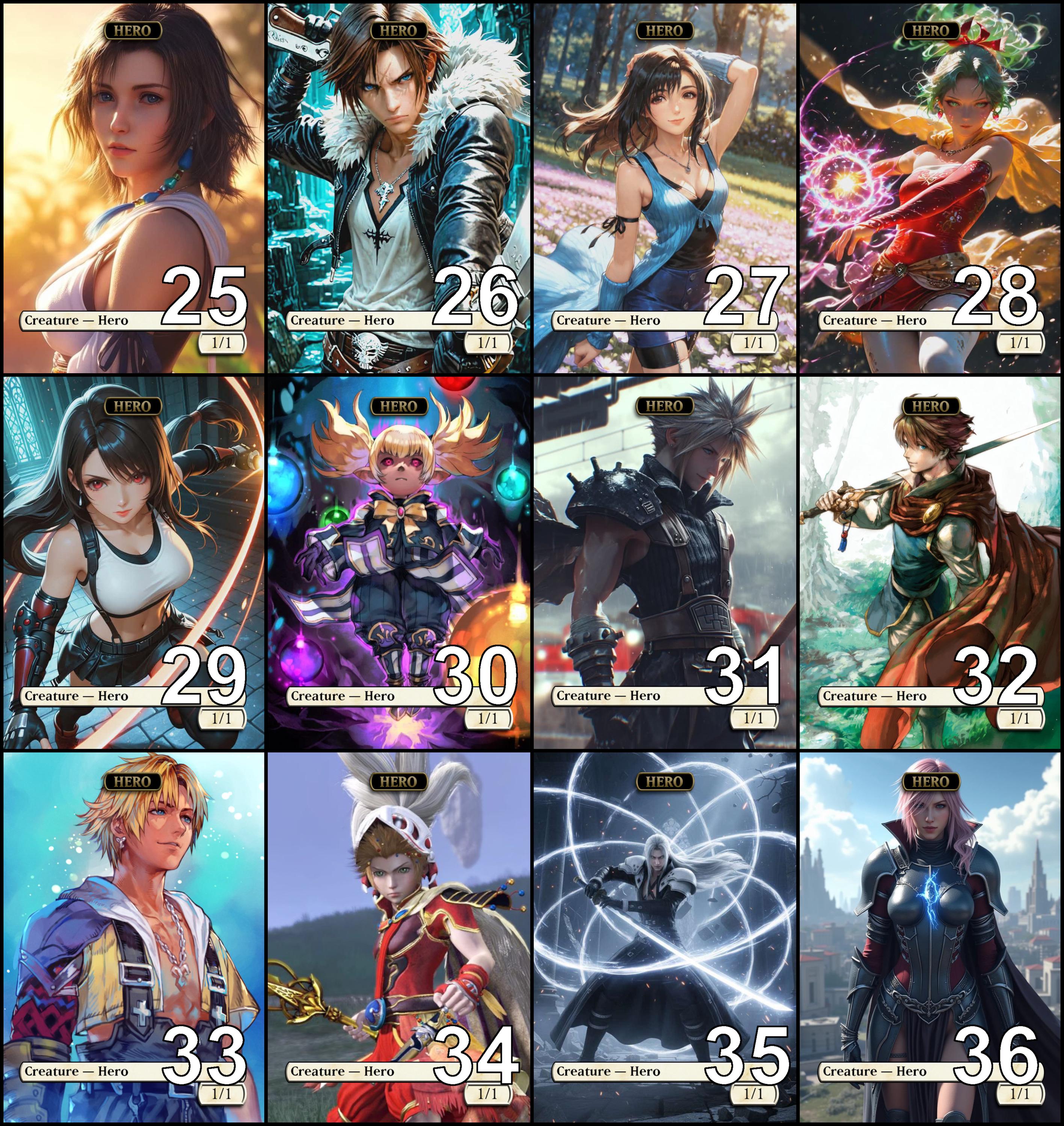 Magic Choose One Mtg Hero Token Alternative Art // Choose the Art! - for EDH, Commander ...