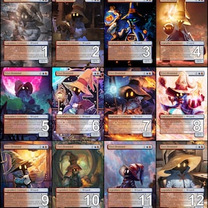 MtG Vivi Ornitier Token Alternative Art // Choose the Art! - For EDH, Commander, Cube Draft and Casual MtG Player