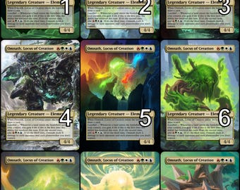 MTG オムナス 創造の座 デッキボックス - Etsy 日本