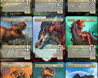 Mtg Gishath, Sun's Avatar Token Alternative Art // Choose the Art! - for EDH,  Commander, Cube Draft and Casual Mtg Player - Etsy
