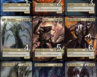 MTG 初代スリヴァーデッキボックス：EDH 統率者戦カード100枚入り