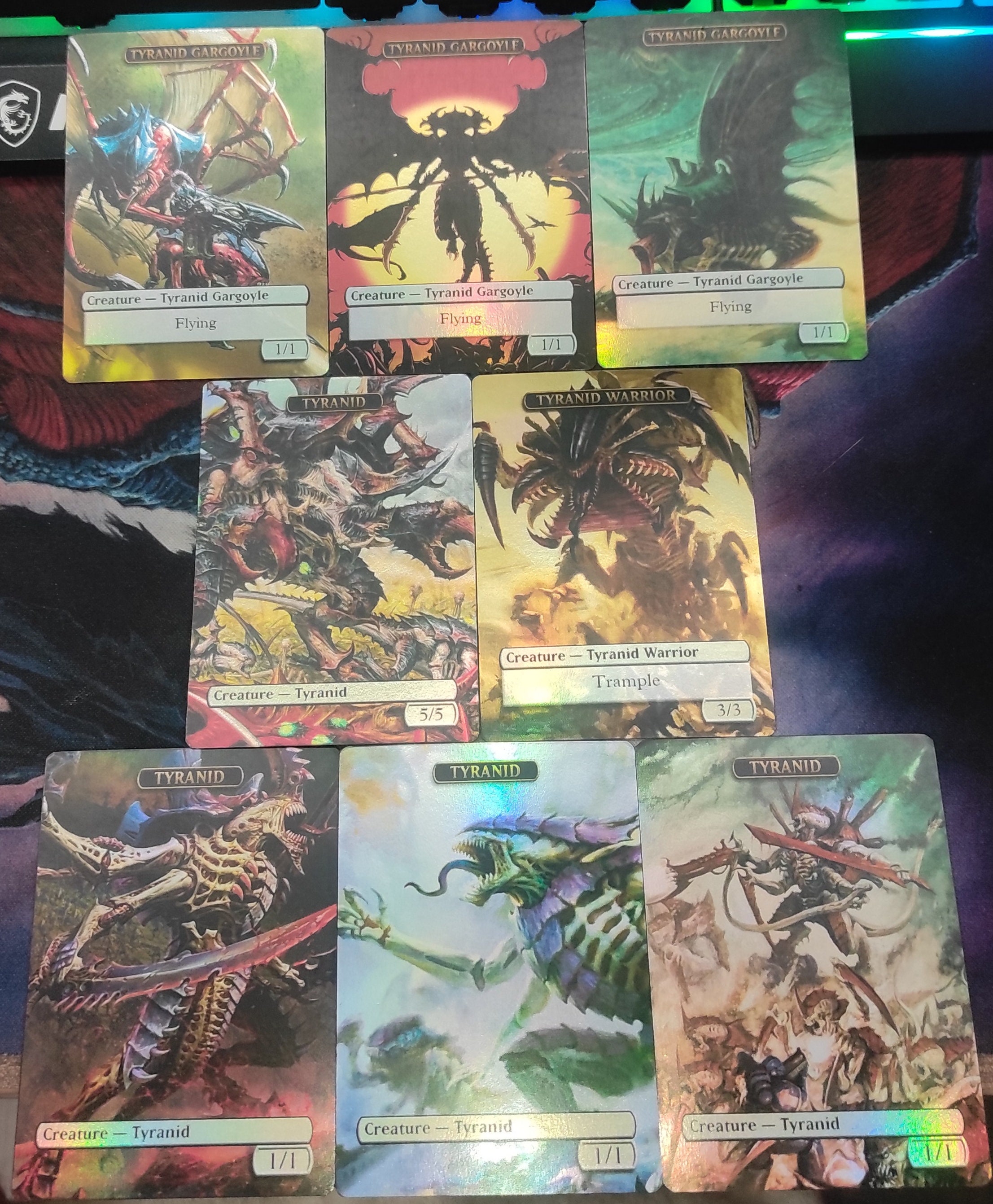 Mtg Tyranid 5/5 Alternative Art // Choose the Art! - for EDH, Commander ...