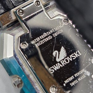 Swarovski Crystal Watch 1791729 new in box with original papers Vintage Y2K image 7