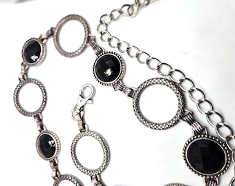 DKNY Vintage Chain Link Belt, Sz. S/M - Etsy