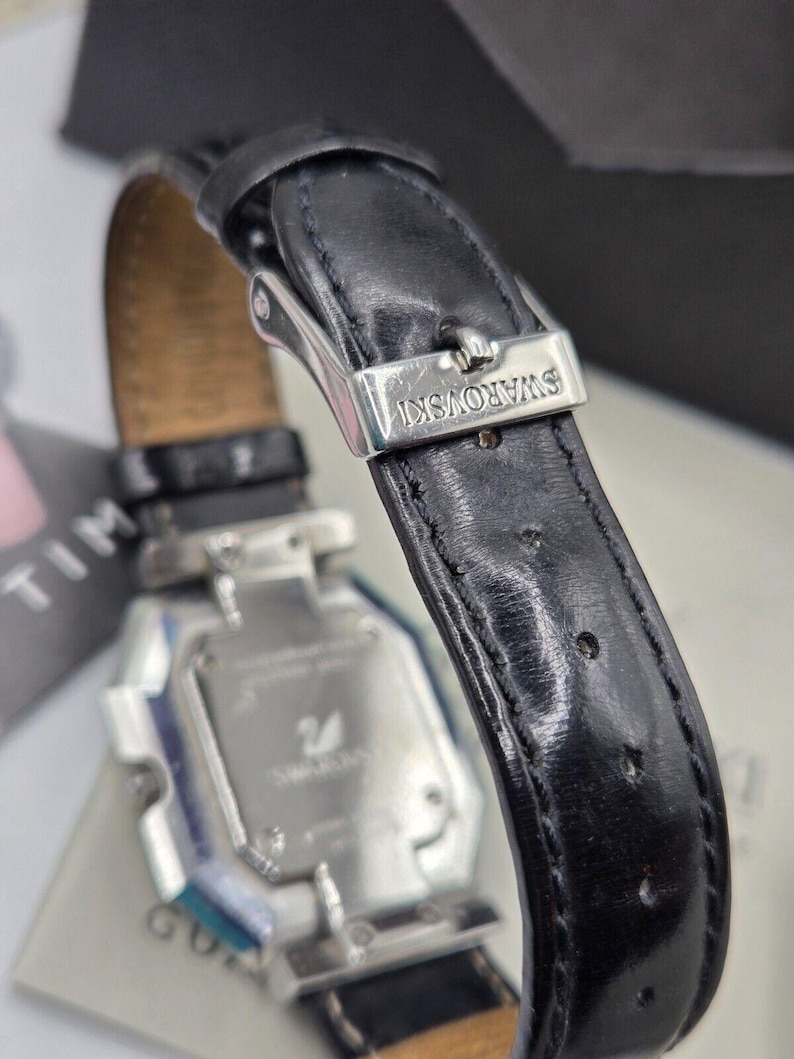 Swarovski Crystal Watch 1791729 new in box with original papers Vintage Y2K image 6