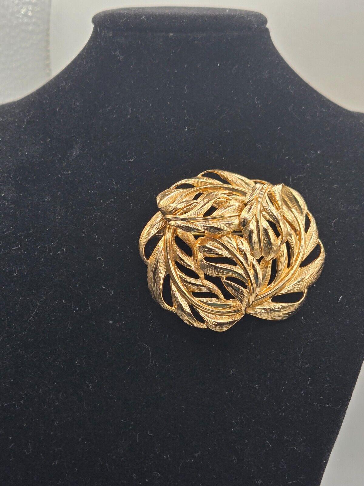 Vintage GROSSÉ (Dior) Gold-Plated Leaf Brooch, Germany 1965 - Etsy