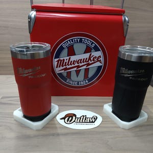 Milwaukee Tumbler Mug Mount - ABS 3D Print