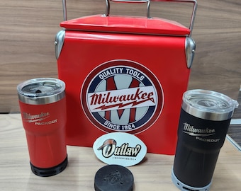 Impresión 3D del portavasos Milwaukee Packout en ABS