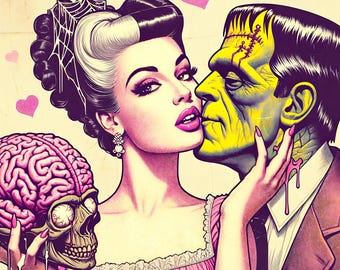 DIGITAL DOWNLOAD Frankie Freak Love JPEG