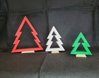 3D Christmas Trees!