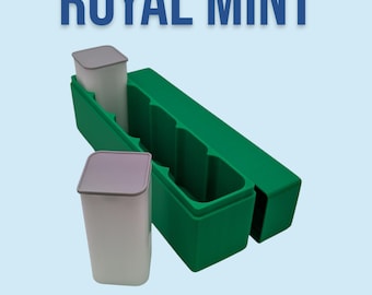 1oz Silver Britannia Tube Box - 4 Tube - Royal Mint Coin Tube
