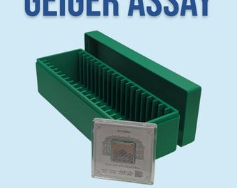 Geiger Edelmetalle Square Bar Box - 20 Slot Large - Silver Bar Capsule