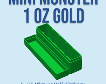 1oz Gold & Platinum Eagle Buffalo Mini Monster Box - 5 Tube - US Mint