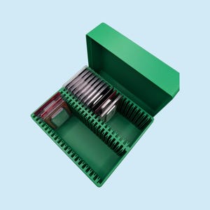 1oz Gold & Silver Bar Assay Card Box - 40 Slot - PAMP Valcambi Perth Mint image 8