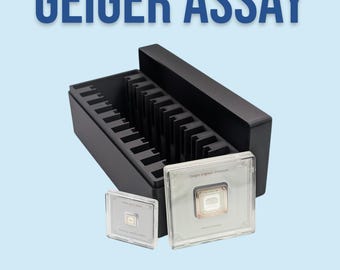 Geiger Edelmetalle Square Bar Box - 20 Slot Combo - Large & Small Capsule