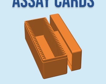 1oz Gold & Silver Bar Assay Card Box - 25 Slot - PAMP Valcambi Perth Mint