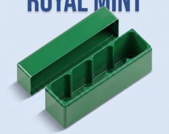 1oz Silver Britannia Tube Box - 4 Tube - Royal Mint Coin Tube