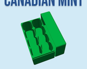 1oz Silver Maple Leaf Tube Box - 8 Tube - RCM Coin Tube