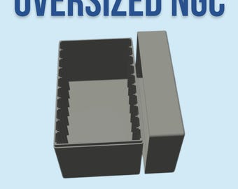 Legacy Oversized NGC Coin Slab Box - 10 Slot 23mm Large - High Relief Coin