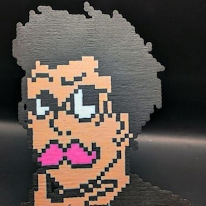 Markiplier handgjord pärlkonst för fans! - Nyckelring, magnet, nål, halsband, väggdekoration finns tillgängliga - Youtuber-fankonst, hantverk