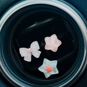 Magnetic Car Vent Clip Set |Switchable Car vent clips | Cute Car Decor | Aesthetic Car Accessories | Car interior decor|Christmas Gift ideas