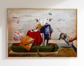 MAX ERNST. Original Exhibition Poster for Fondation Maeght, France